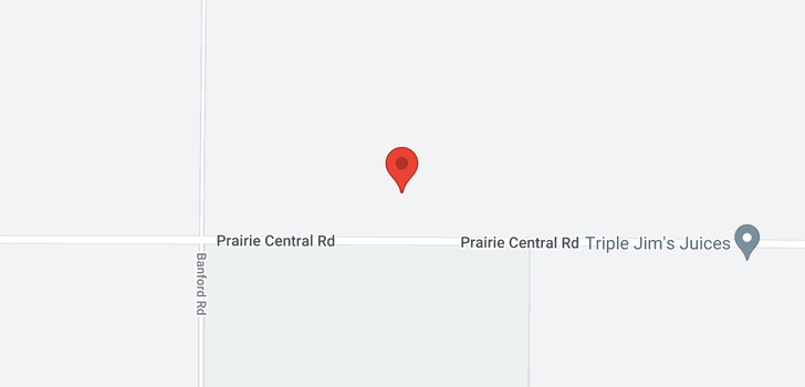 map of 48551 PRAIRIE CENTRAL ROAD